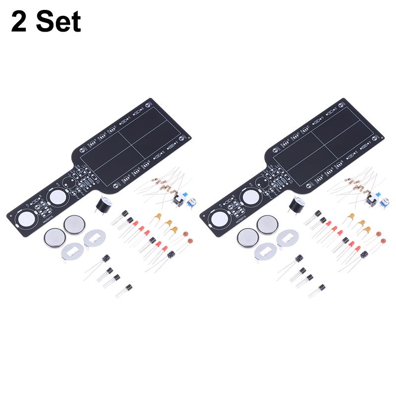 Mini Handheld Simple Metal Detector Led Light Alarm Flashing Welding Practice Diy Electronic Kit Welding Training Kit