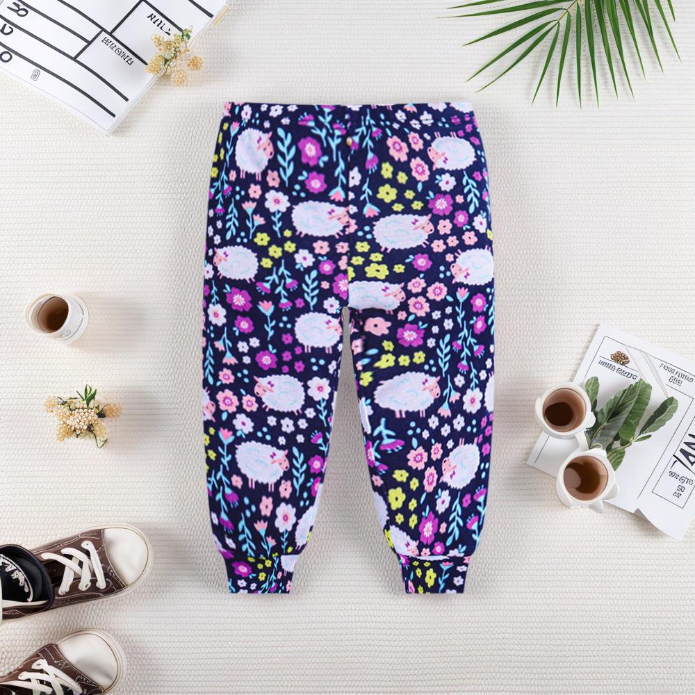 Newborn Baby Cotton Pants - Thin Outwear for Spring & Autumn (0-2 Years)