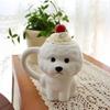 Creative Cute Little Dog Ceramic Mugs - Office Water Drinking Coffee Cups For Couple Birthday Gift Home Daily Use