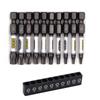 High Quality 14 Piece Screwdriver Bit Set for Impact Tools with Magnetic Holder