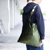 Edie Tokyo Velvet Shopper Bag Shoulder Bag BRAD Tote Tote Bag for Women <Khaki>