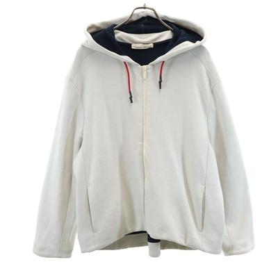 LIVIANA CONTI made in Italy Langarm Zip-Hoodie M Hellgrau Damen Gebraucht