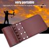 Portable   Quiver PU Leather 6pcs   Waist Holder Bag Bow Archery Equiptment(Black)