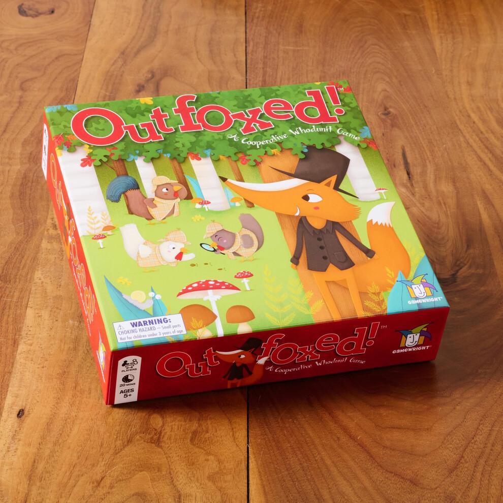 OUTFOXED, A CLASSIC WHO DUNNIT GAME FOR PRESCHOOLERS, 4 Players