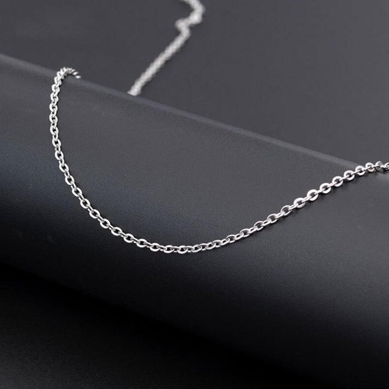 10pcs Gold Stainless Steel Chain Jewelry 2mm Width Cross Link Chain Necklace Fit DIY Pendant Necklace Jewelry Making Findings
