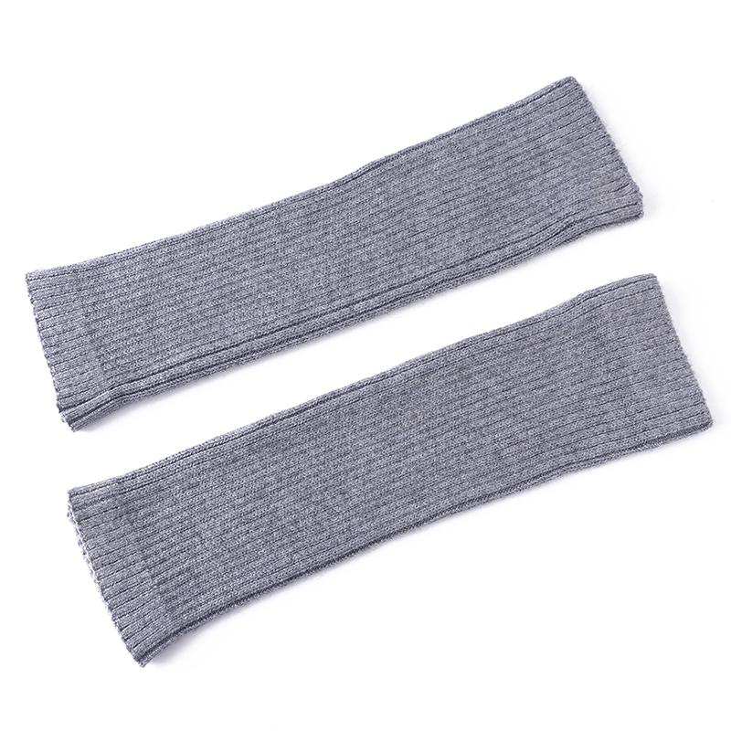 

Solid Color Wool Long Tube Knitted Socks For Autumn And Winter Warmth, Y2k Pile Socks, Thickened Vertical Patterned Calf Socks One Size