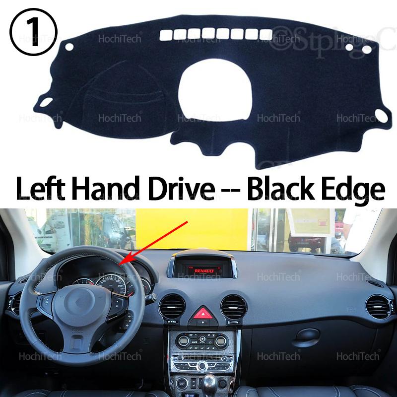 Dashboard Cover for Renault Koleos 1 HY 2008~2016 Samsung QM5 Car Dashboard Cover Avoid Light Pad Trument Panel Mat Carpets