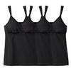 Belle Maison Maternity Bra Camisole Set with Postpartum Size L 3-Piece Lace, Innerwear, Camisole/Tank Top, Black,
