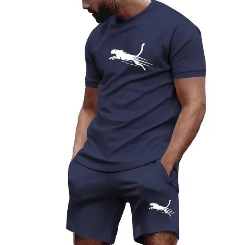 Summer Breathable 2026 New Men's Set High Quality Super Comfortable Short Sleeve T-shirt