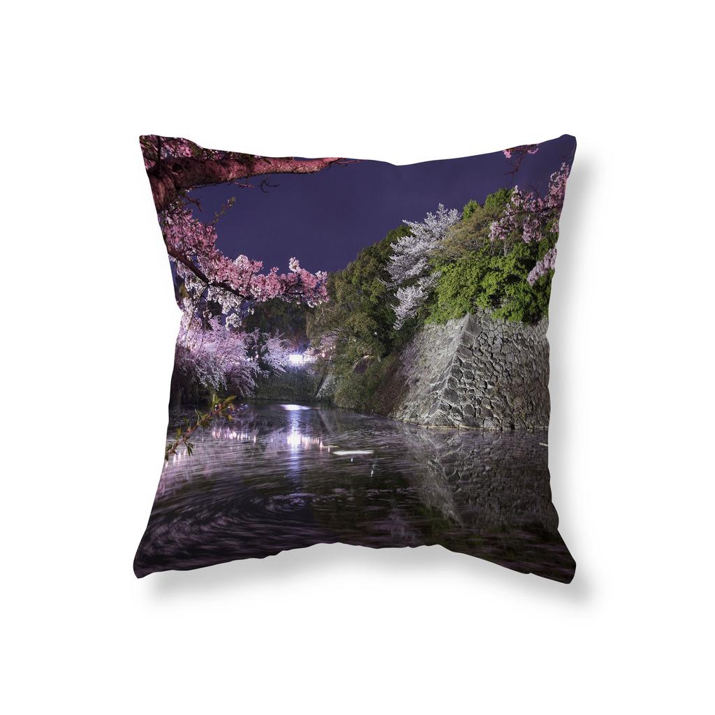 Natural Landscape Starry Sky Landscape Pillow Cover Sofa Decorative Pillow Cover Chair Cushion Cover Room Home Decoration
