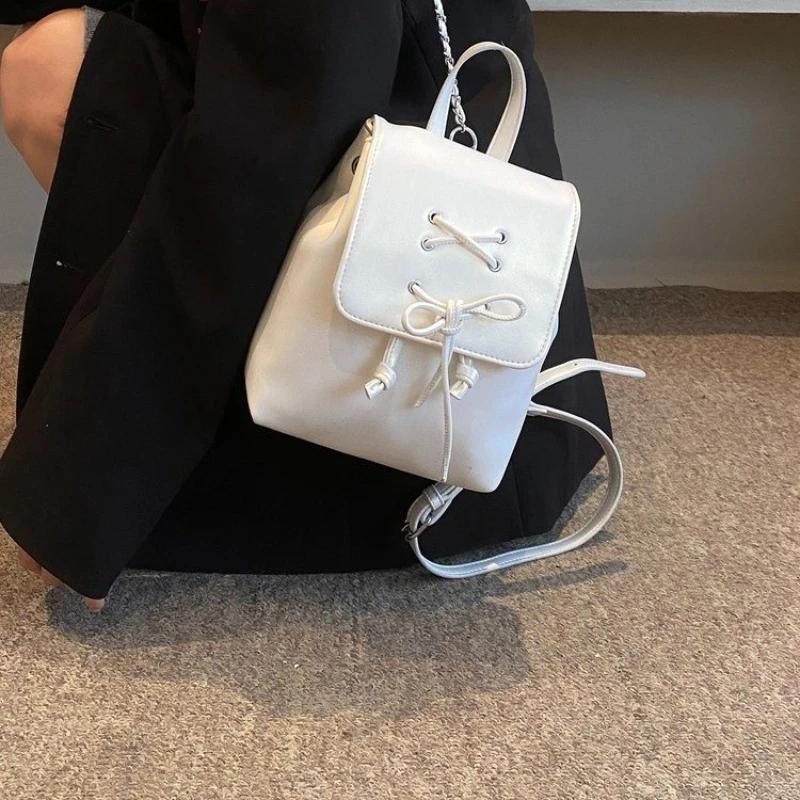 

Прочные повседневные рюкзаки с внутренними отделениями, сумки большой вместимости для женщин, внутренний карман на молнии, мягкие рюкзаки из искусственной кожи с новой отделкой