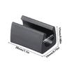 UShaped Tube Sleeve Tube Clamp Floor Protectors Plastic for Foot Covers 20/40pc