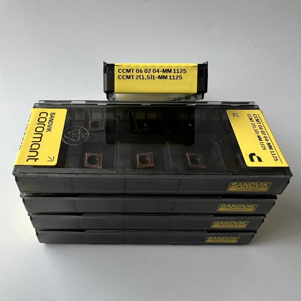 CCMT060204-MM1125 / Carbide Blade 10 Pcs