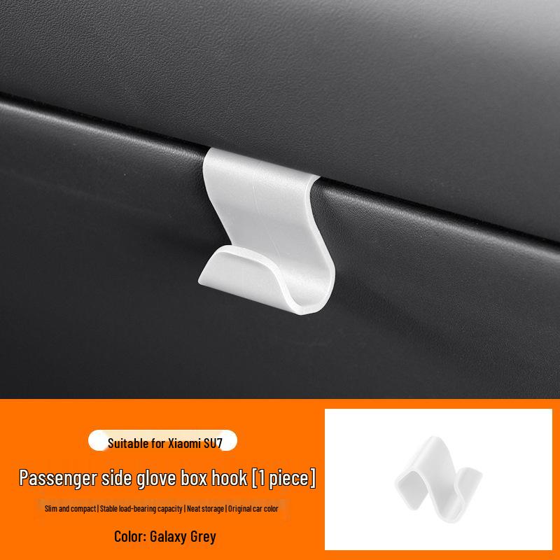 Xiaomi SU7 Car Interior Accessories: Glove Box Seat Hooks in Original Car Color