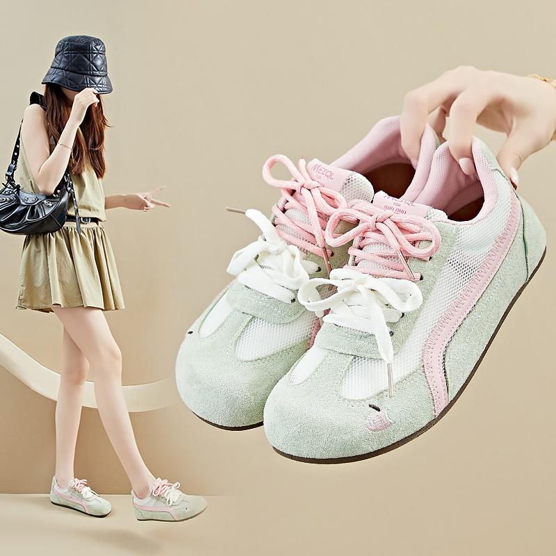 2025 High Quality Ladies Shoes Women's Vulcanize Shoes Color Matching Mesh Casual Light Breathable Sneakers