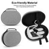 Portable Storage Bag Shockproof Travel Storage Bag Anti-Scratch Organizer Bag Partition with Mesh Bag for Meta Quest 3 Headset