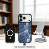 A-America USA Flag Phone Case Magnetic For iPhone17 16 15 14 13 12 Pro Max For Magsafe Wireless Charging Cover
