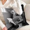 Funny Toilet Animals Pillow Covers Cartoon Sofa Decorative Home Double-sided Printing Short Plush Cute Cushion Cover