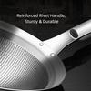 304 Stainless Steel Strainer Filter Spoon Long Handle Fine Mesh Filter Spoon Fat Skimmer Spoon Food Grade Heat Resistant