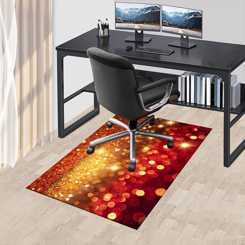 

sparkle glitter Crystal Velvet chair mat Area Rug - Non-Slip, Floor Mat, Office Desk Chair Rugs, Bedroom Decor.Christmas Gift-1106003 60cm by 90cm