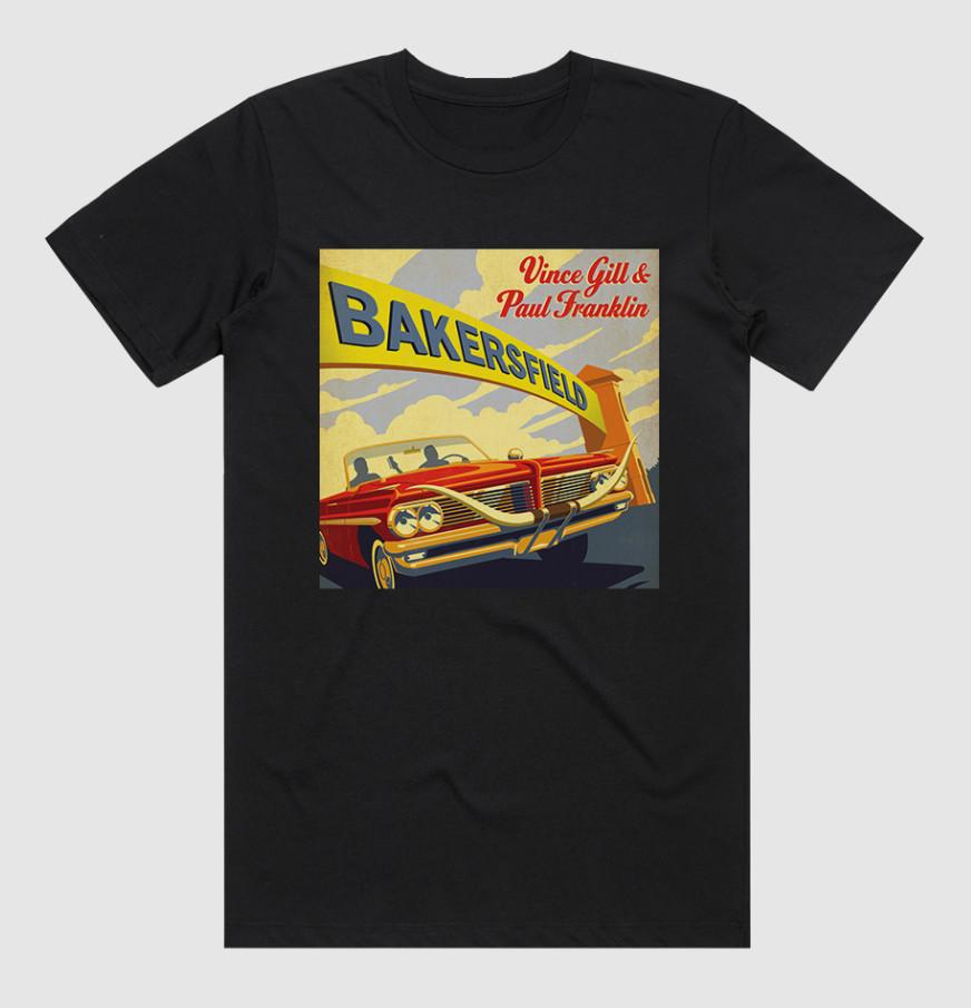 Vince Gill Bakersfield Album Cover T-shirt size S-5XL S
