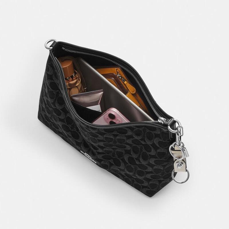 COACH LAURAL Classic Signature Women's Shoulder Hobo Bag