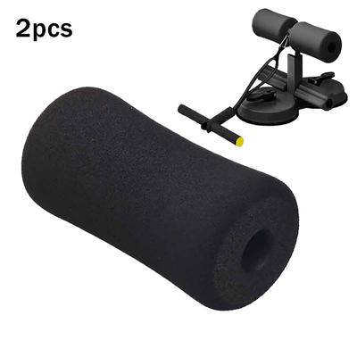 2 Pezzi Manicotto per Allenamento Addominale Rullo in Schiuma Rullo Palestra Esercizio Macchine per Esercizio Piedi Rullo Panca Sit-Up Gancio Piedi Cuscinetti in Schiuma Fitness