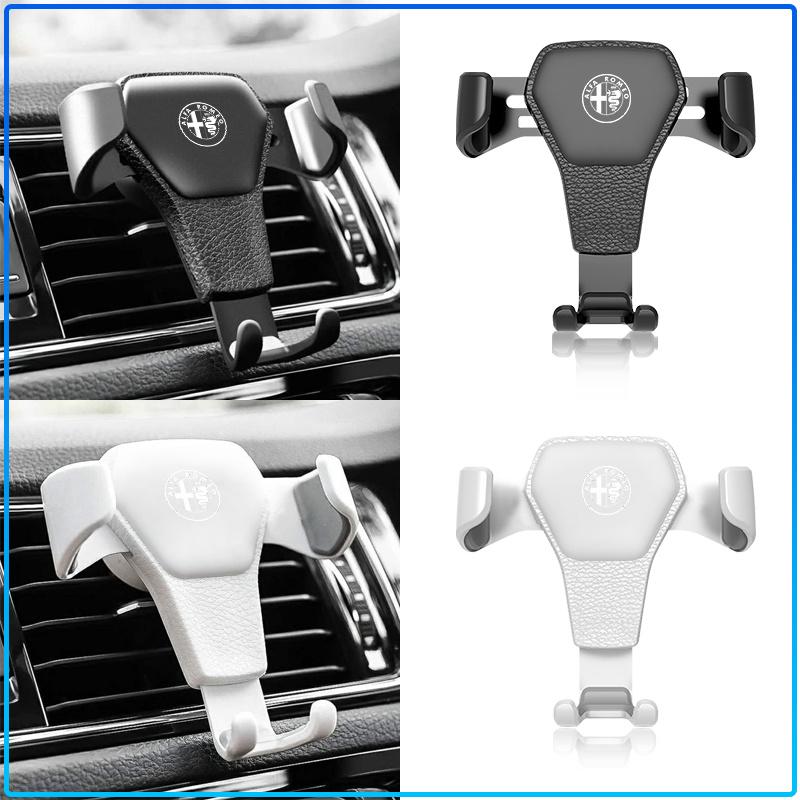 For Alfa Romeo 147 159 Giulietta Giulia Mito Spider Alpha Nheadrest Car Phone Holder Vent Bracket GPS Navigation Mobile Car Styling