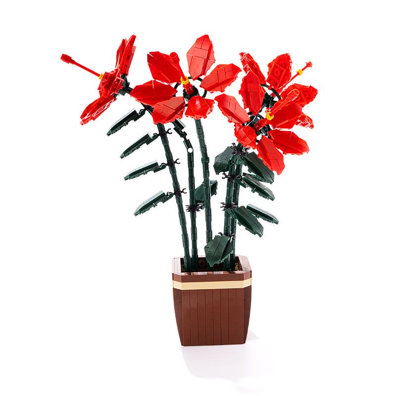 Bouquet Eternal Flower Succulents Plant Potted