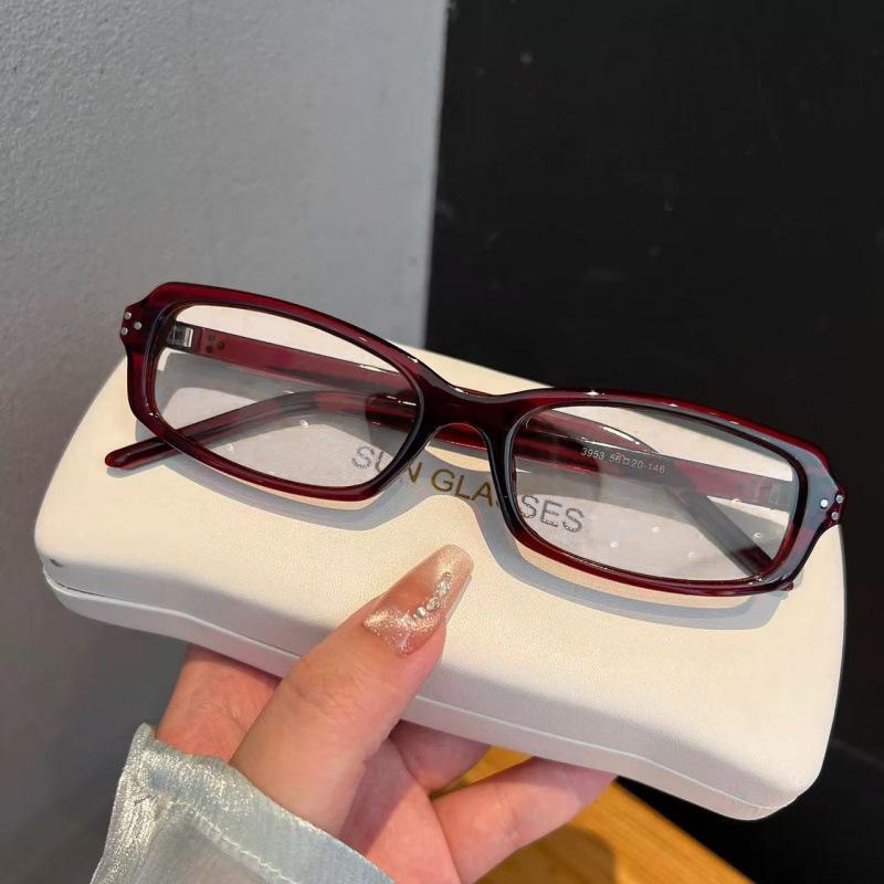 Women s Retro Small Square Blue Light Blocking UV Protection Sunglasses