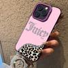 J-JuicysS Couture Phone Case For iPhone 17 Air 16e 15 14 13 12 11 Pro Max Plus Mini SE Anti Fall Matte Back Cover
