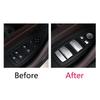 Accessory For BMW 1 3 4 Series F20 F21 F22 F23 F30 F31 F34 F36 Chrome Door Window Glass Lifter Switch Button Cover Trim Decal