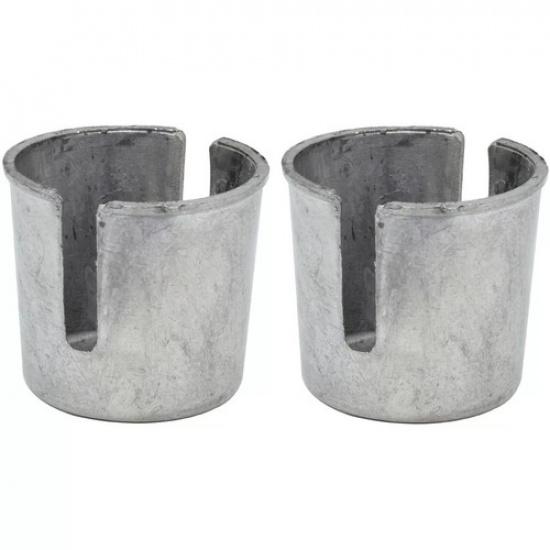 2 металлических ремонтных прокладки для клемм аккумулятора для ослабленных положительной и отрицательной клемм