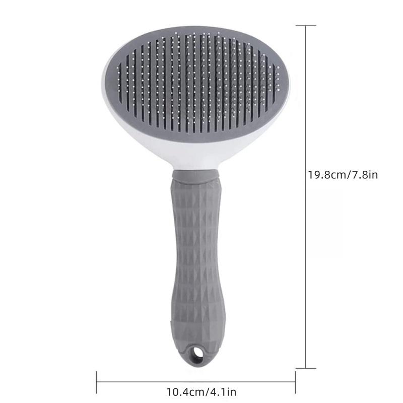 Pet Epilasyon Fırçası Köpek Saç Tarak Paslanmaz Çelik Otomatik Saç Solma Kedi Tarak Pet Temizlik Bakım Malzemeleri