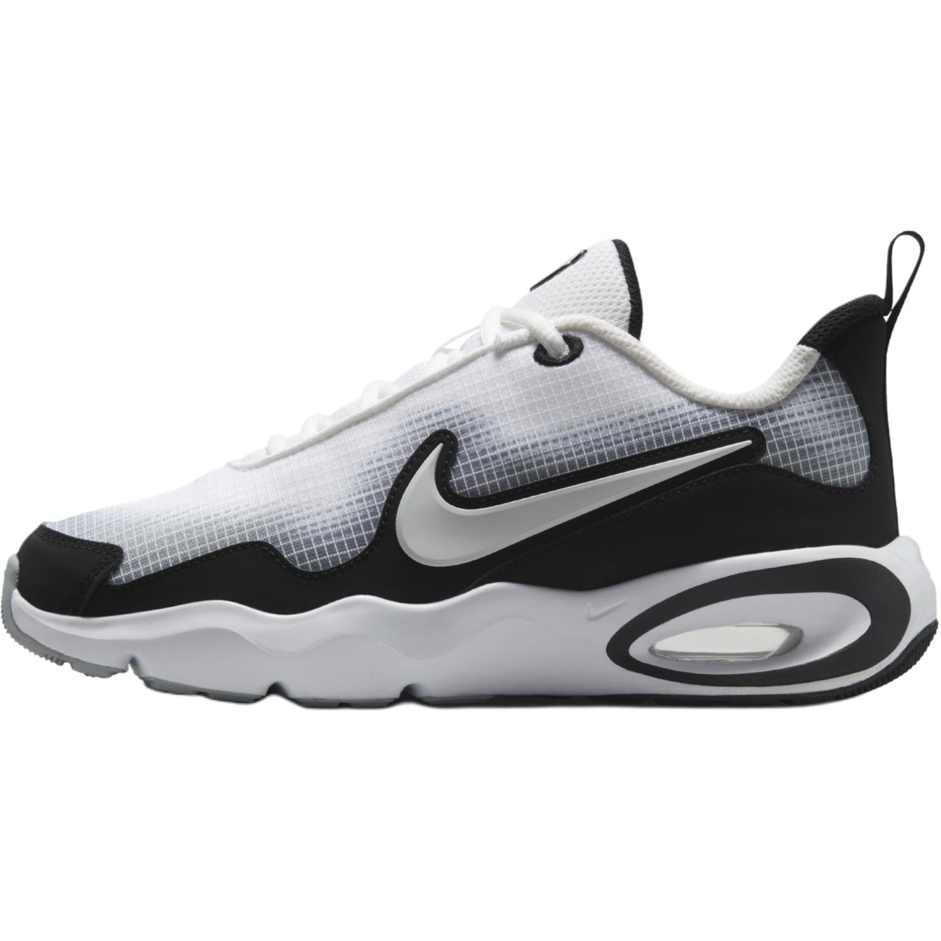 

New Nike Anti Slip Wear Resistant Low Top Kids Lifestyle Shoes White Black Gray Teenagers FN4446-103 39