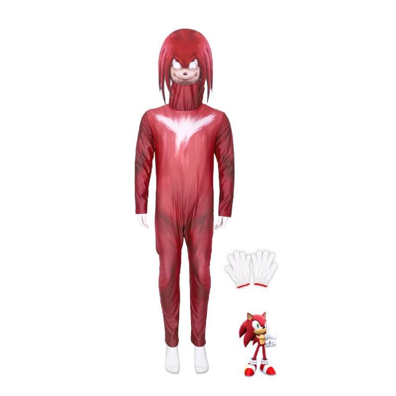 Sonic The Hedgehog Cosplay Bodysuit In Milk Silk For Game Character Role Play