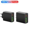 3.1A Multi-Port Mobile Charger: 2 Type-C PD + 4 USB Travel Charger
