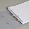 Kinstar Ring Binder A4S Vertical File Arch Type 200 Sheet Capacity A4 Binder PP Blue 2-Hole 4-Book D-Ring