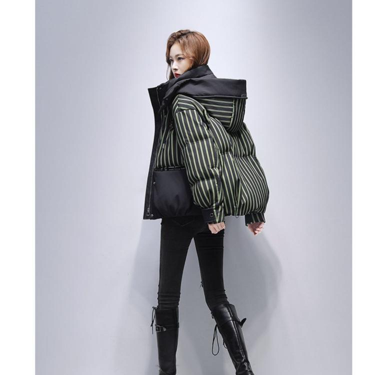 Winter Verdickter Mantel Damen Modisch Trendig Vielseitig Baumwolljacke Jugendlich Stilvoll Oberbekleidung