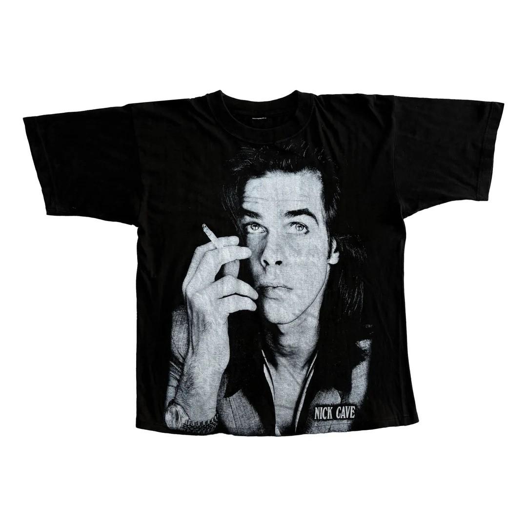 Nick Cave 2001 Vintage The Bad Seeds European Tour Concert Rare Merch Unisex T-Shirt S
