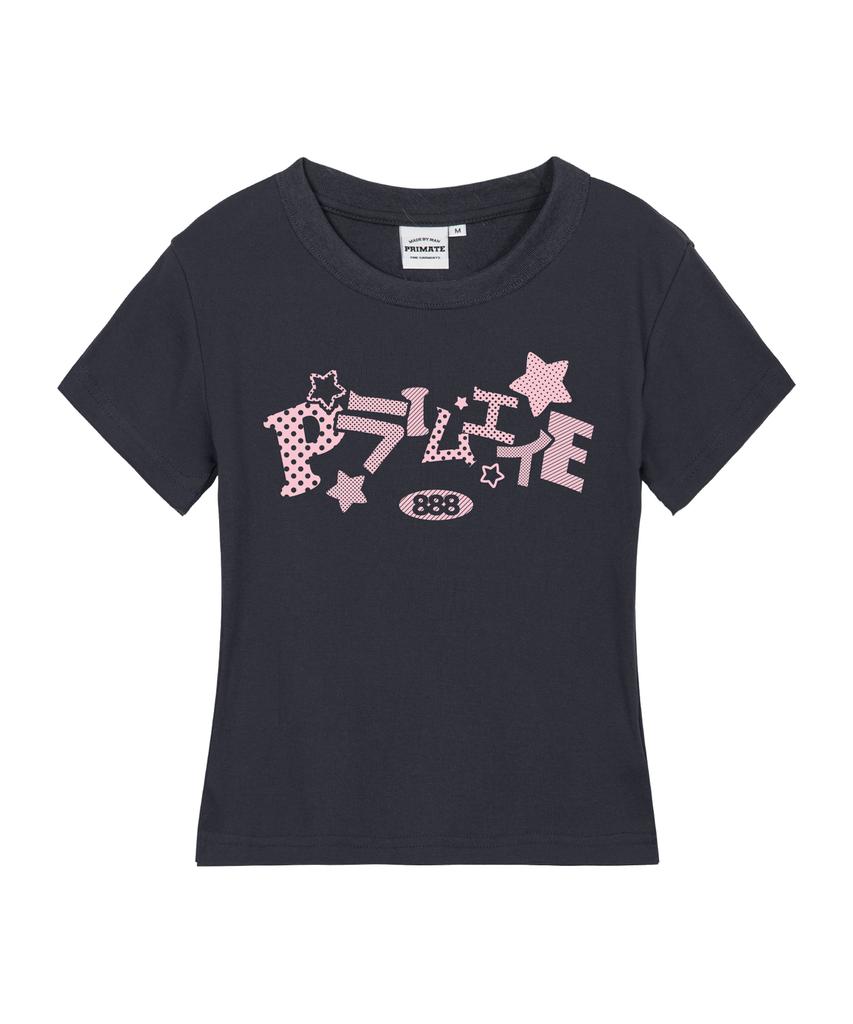 PRIMATE Sugar Women'S Slim Fit Short Sleeve T-Shirt 5 Colors