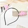 PU Leather Halloween Headband Bat Halloween Hair Hoop Trendy Bat Wings Hairpins  Gift