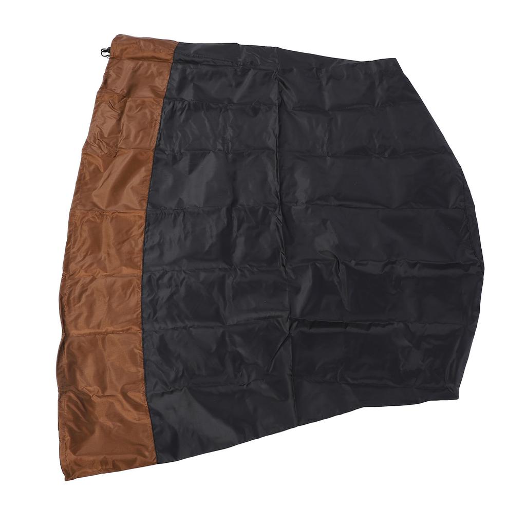 Gartenbrunnenabdeckung 420D Silberbeschichtet Wasserabweisend Vogeltrog Schutzhülle für Winter