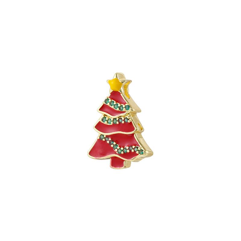 Color Dripping Christmas Tree Pendant Personalized Diy Christmas Ornaments Pendant Vd 2085-89