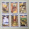 Russian Fairy Oracle Deck 36 Pcs Lenormand Cards Based Upon The Drawings of Painter Ivan Bilibin 9*6cm