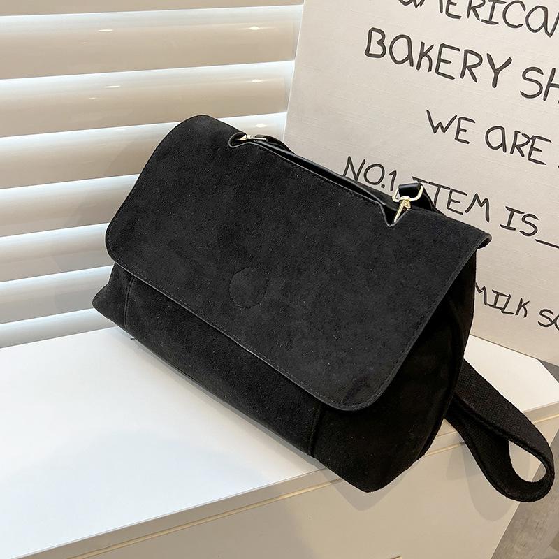 Winter Fashion Luxury Shoulder Bags For Women Retro Pu Leather Flap Crossbody Bag