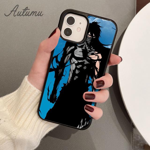 Husă de telefon BLEACH MANGA ANIME ICHIGO AIZEN HOLLOW pentru iPhone 11 12 13 14 Pro Max mini X XR XS SE 2020 6S 7 8 Plus Galaxy S21 S22