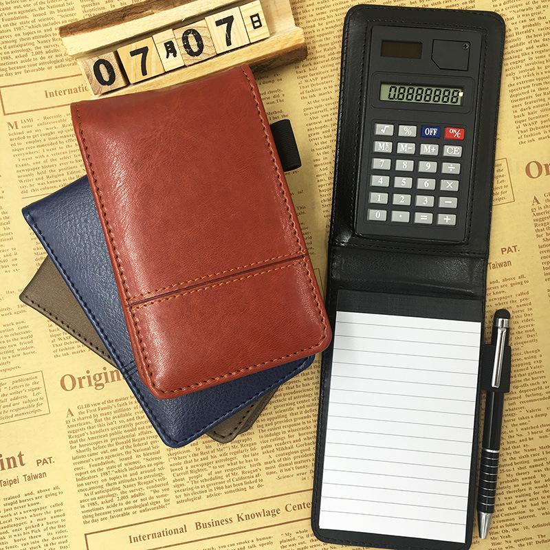 A7 Portable Office Notebook with Calculator & Sticky Notes