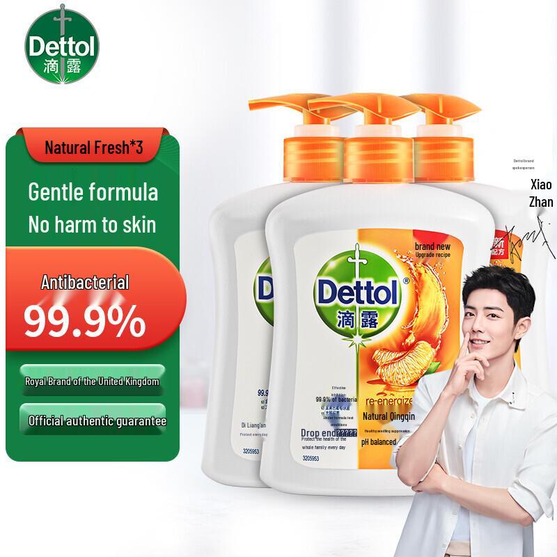 

Dettol Antibacterial Moisturizing Liquid Hand Soap