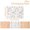 Eid Mubarak Kraft Wrapping Paper Ramadan Kareem Decoration For Home 2025 Ramadan Kareem Islam Muslim Party Eid Al Adha Gifts
